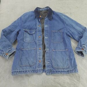 Wrangler Jacket Denim Barn Chore‎ Vintage